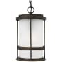 Generation Lighting Wilburn 8" Wide LED Outdoor Mini Pendant Antique Bronze