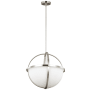 Generation Lighting Alturas 3 Light 19" Wide LED Pendant Brushed Nickel
