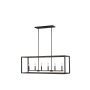 Generation Lighting Moffet Street 6 Light 42" Wide Chandelier Bronze