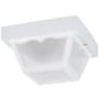 Generation Lighting 2 Light 10" Wide LED Flush Mount Lantern Outdoor Ceiling Fixture White