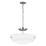 Generation Lighting Kerrville 2 Light 15" Wide LED Pendant Chrome