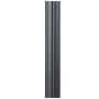 Generation Lighting 84" Post for 3" Wide Post Lights Black