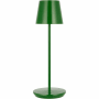 Generation Lighting Mena Rechargeable Outdoor Table Lamp Green