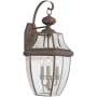 Generation Lighting Lancaster 3 Light 23" Tall LED Outdoor Wall Sconce Antique Bronze