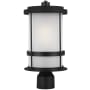 Generation Lighting Wilburn 16" Tall LED Post Light Black