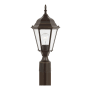Generation Lighting Bakersville 18" Tall Outdoor Single Head Post Light Antique Bronze