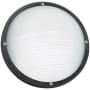Generation Lighting Bayside 10" Wide LED Flush Mount Outdoor Ceiling Fixture Black