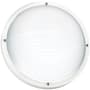 Generation Lighting Bayside 10" Wide LED Flush Mount Outdoor Ceiling Fixture White