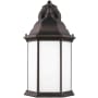 Generation Lighting Sevier 19" Tall LED Outdoor Wall Sconce Antique Bronze