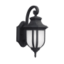 Generation Lighting Childress 13" Tall Outdoor Wall Sconce Black