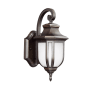 Generation Lighting Childress 13" Tall Outdoor Wall Sconce Antique Bronze