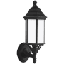 Generation Lighting Sevier 16" Tall LED Outdoor Wall Sconce Black