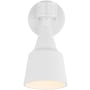 Generation Lighting Single Light 5-11/16" Wide LED Outdoor Flood Light White