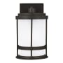 Generation Lighting Wilburn 10" Tall Outdoor Wall Sconce with LED Bulbs - Dark Sky Compliant Antique Bronze