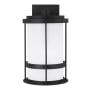 Generation Lighting Wilburn 14" Tall Outdoor Wall Sconce - Dark Sky Compliant Black