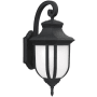 Generation Lighting Childress 21" Tall LED Outdoor Wall Sconce Black