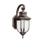 Generation Lighting Childress 21" Tall LED Outdoor Wall Sconce Antique Bronze