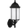 Generation Lighting Sevier 19" Tall LED Outdoor Wall Sconce Black