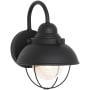 Generation Lighting Sebring 11" Tall LED Outdoor Wall Sconce Black