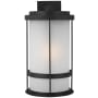 Generation Lighting Wilburn 24" Tall LED Outdoor Wall Sconce Black