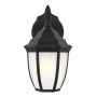 Generation Lighting Bakersville 11" Tall Outdoor Wall Sconce Black