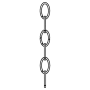 Generation Lighting 6 Ft. Chain for Generation Lighting Fixtures Chrome
