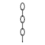Generation Lighting 6 Ft. Chain for Generation Lighting Fixtures Antique Bronze