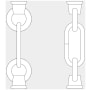 Generation Lighting 3" Replacement Chain Brushed Oil Rubbed Bronze
