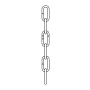 Generation Lighting 3" Replacement Chain Satin Bronze
