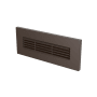 Generation Lighting Louver 9" Wide LED Step Light Painted Antique Bronze