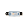 Generation Lighting Single 0.66 Watt T3 Festoon LED Bulb - 60 Lumens, 3000K, and 80CRI Frosted