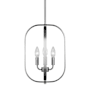 Generation Lighting Loretto 3 Light 11" Wide Candle Style Chandelier Brushed Nickel