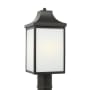 Generation Lighting Saybrook 17" Tall Post Light Antique Bronze