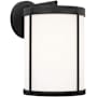 Generation Lighting Luning 12" Tall Outdoor Wall Sconce Textured Black