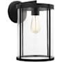 Generation Lighting Luning 15" Tall Outdoor Wall Sconce Textured Black