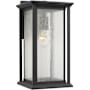 Generation Lighting Audley 15" Tall Outdoor Wall Sconce Textured Black
