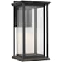 Generation Lighting Audley 15" Tall LED Outdoor Wall Sconce Textured Black