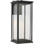 Generation Lighting Audley 20" Tall LED Outdoor Wall Sconce Textured Black