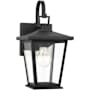 Generation Lighting Linton 13" Tall Outdoor Wall Sconce Textured Black