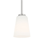 Generation Lighting Miles 5" Wide Mini Pendant Brushed Nickel