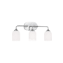 Generation Lighting Emile 3 Light 22" Wide LED Vanity Light Chrome