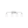 Generation Lighting Emile 4 Light 22" Wide LED Vanity Light Chrome