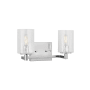 Generation Lighting Parker 2 Light 15" Wide Vanity Light Chrome