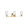 Generation Lighting Lando 3 Light 25" Wide Vanity Light Satin Bronze