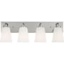 Generation Lighting Miles 4 Light 25" Wide Vanity Light Chrome