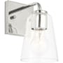 Generation Lighting Miles 8" Tall Bathroom Sconce Chrome