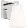 Generation Lighting Upson 8" Tall Bathroom Sconce Chrome