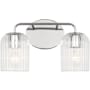 Generation Lighting Eisele 2 Light 14" Wide Vanity Light Chrome