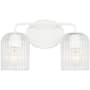 Generation Lighting Eisele 2 Light 14" Wide Vanity Light Matte White