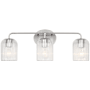 Generation Lighting Eisele 3 Light 24" Wide Vanity Light Brushed Nickel